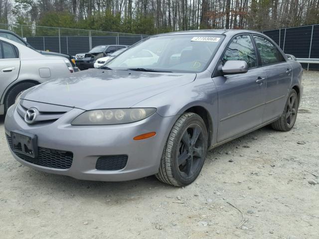 1YVHP80C275M36671 - 2007 MAZDA 6 I SILVER photo 2