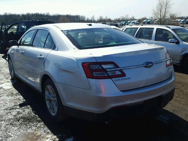 1FAHP2E8XFG202620 - 2015 FORD TAURUS SEL SILVER photo 3