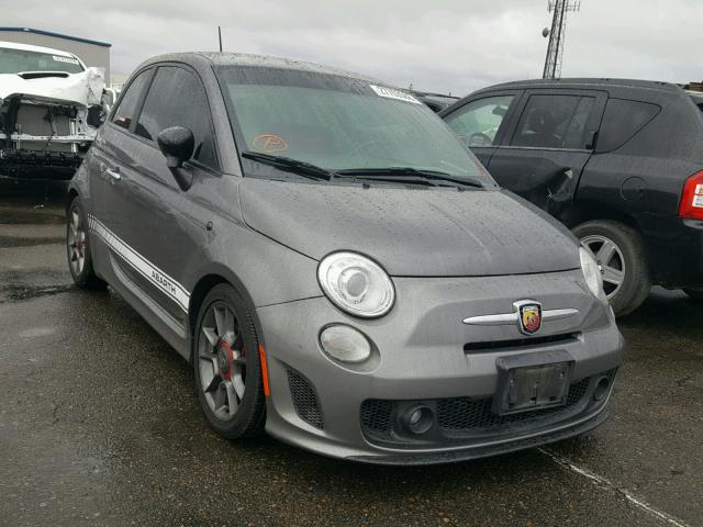 3C3CFFFHXCT385896 - 2012 FIAT 500 ABARTH CHARCOAL photo 1