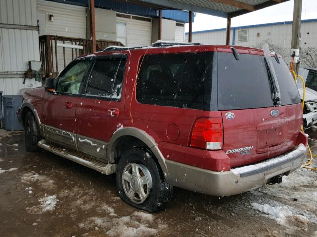 1FMFU18L74LB04536 - 2004 FORD EXPEDITION RED photo 3