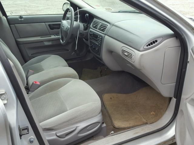 1FAFP55253A198933 - 2003 FORD TAURUS SES GRAY photo 5