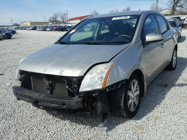 3N1AB61E27L712263 - 2007 NISSAN SENTRA 2.0 BEIGE photo 2