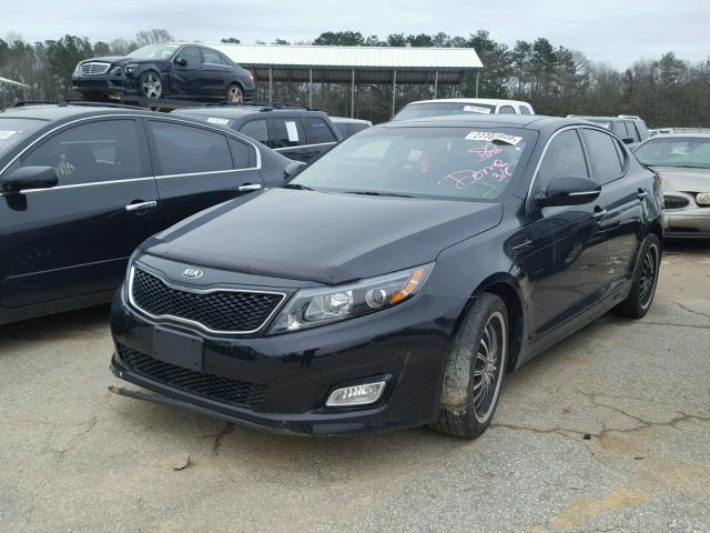 5XXGN4A77FG426004 - 2015 KIA OPTIMA EX BLACK photo 2