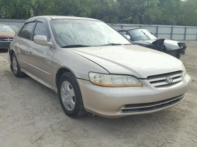 1HGCG16542A064588 - 2002 HONDA ACCORD EX BEIGE photo 1