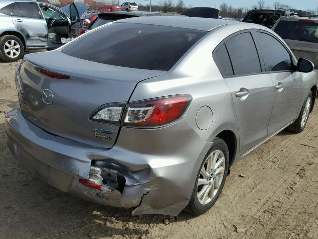 JM1BL1V73D1805454 - 2013 MAZDA 3 I SILVER photo 4