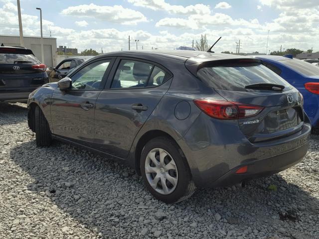 JM1BM1J70G1341577 - 2016 MAZDA 3 SPORT GRAY photo 3