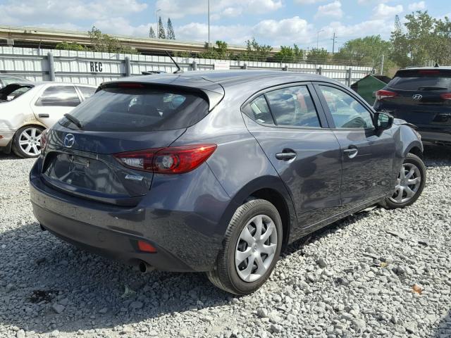 JM1BM1J70G1341577 - 2016 MAZDA 3 SPORT GRAY photo 4