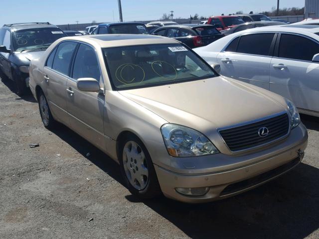 JTHBN30FX10032387 - 2001 LEXUS LS 430 TAN photo 1