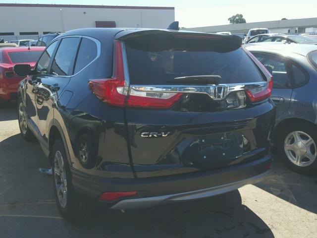 7FARW1H89HE027768 - 2017 HONDA CR-V EXL BLACK photo 3