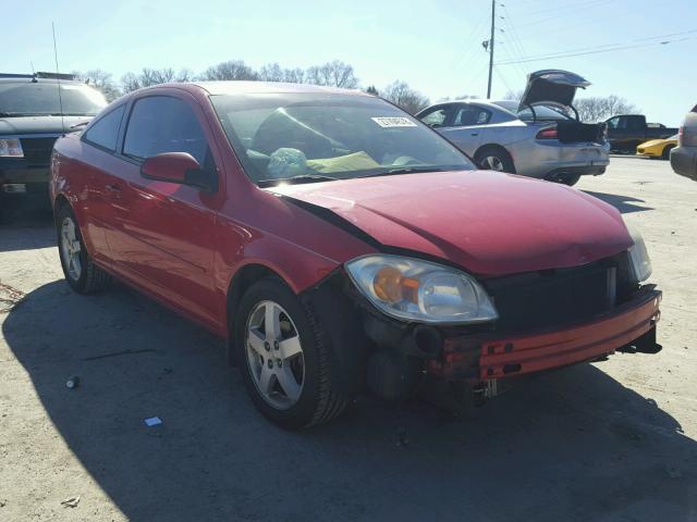 1G1AL12F857632559 - 2005 CHEVROLET COBALT LS RED photo 1