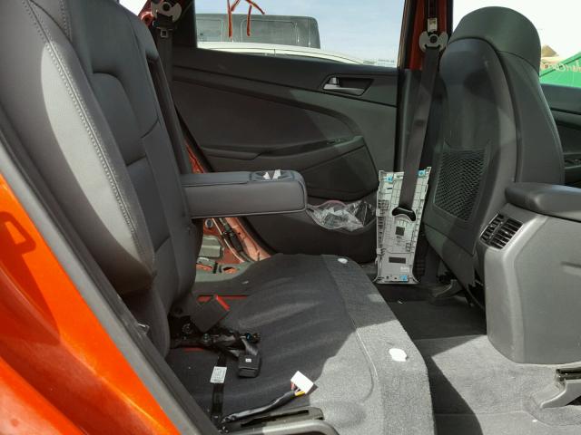 KM8J33A26GU094512 - 2016 HYUNDAI TUCSON LIM ORANGE photo 6