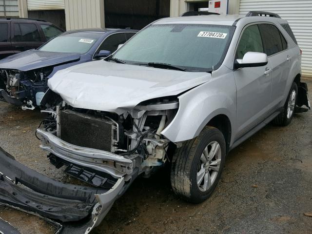 2CNALDEW4A6345388 - 2010 CHEVROLET EQUINOX LT SILVER photo 2