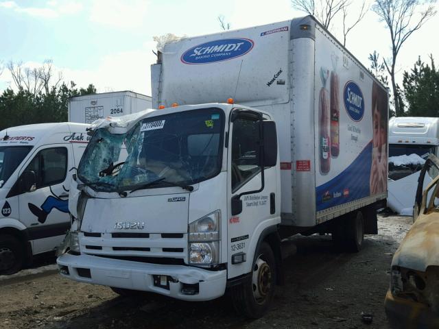 54DC4W1B4CS803631 - 2012 ISUZU NPR HD WHITE photo 2