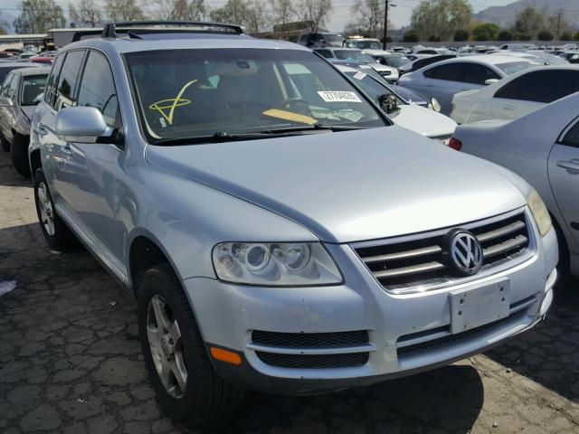 WVGBC77L94D074438 - 2004 VOLKSWAGEN TOUAREG 3. BLUE photo 1