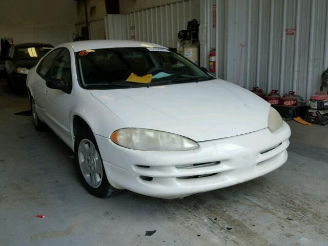 2B3HD46R52H137360 - 2002 DODGE INTREPID S WHITE photo 1