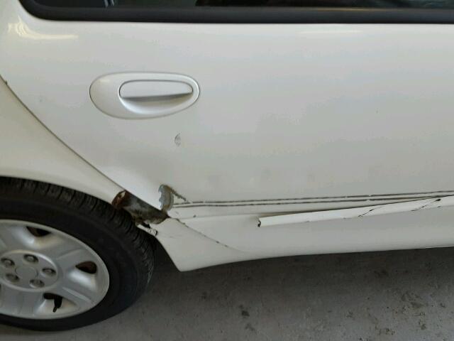 2B3HD46R52H137360 - 2002 DODGE INTREPID S WHITE photo 9