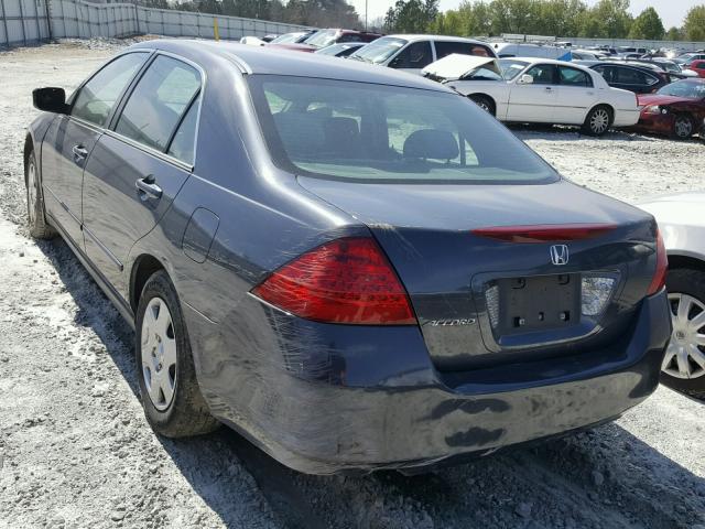 1HGCM56467A229281 - 2007 HONDA ACCORD LX GRAY photo 3