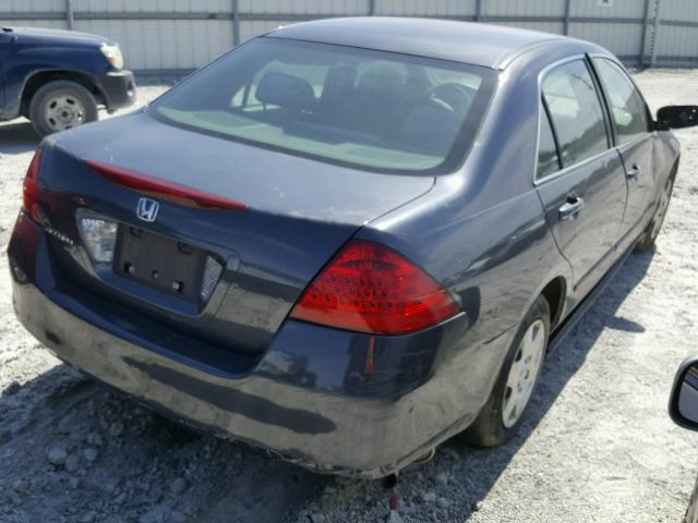 1HGCM56467A229281 - 2007 HONDA ACCORD LX GRAY photo 4