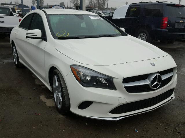 WDDSJ4EB9HN466277 - 2017 MERCEDES-BENZ CLA 250 WHITE photo 1