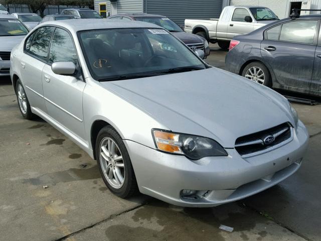 4S3BL616257209633 - 2005 SUBARU LEGACY 2.5 SILVER photo 1