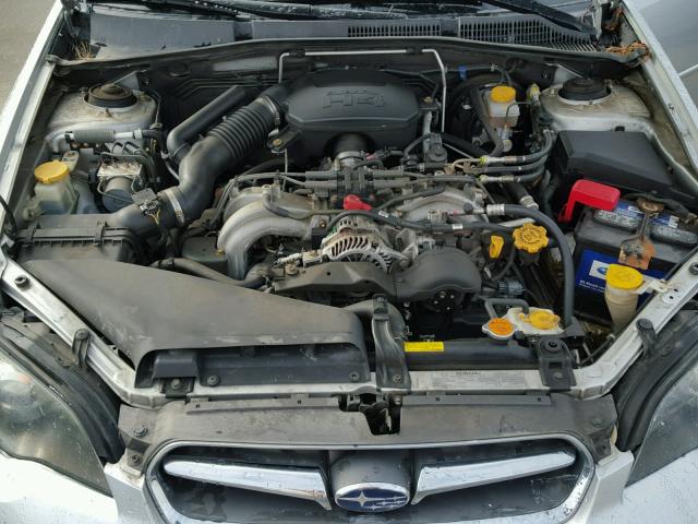 4S3BL616257209633 - 2005 SUBARU LEGACY 2.5 SILVER photo 7