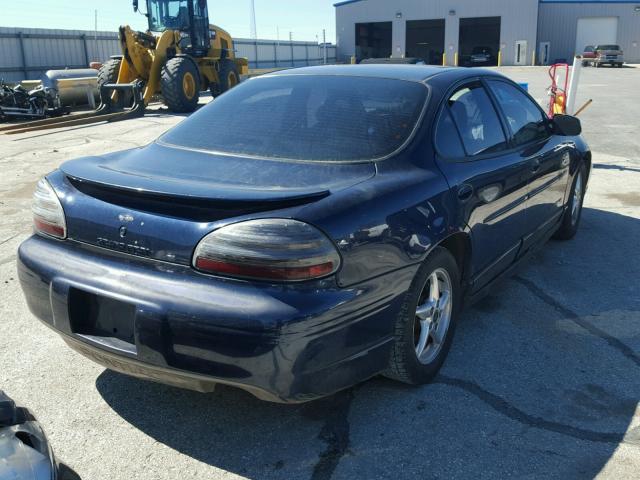 1G2WP52K51F258616 - 2001 PONTIAC GRAND PRIX BLUE photo 4