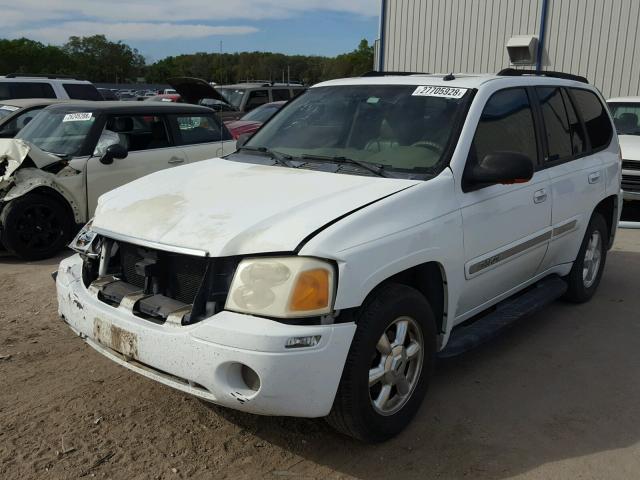 1GKDT13S242426010 - 2004 GMC ENVOY WHITE photo 2