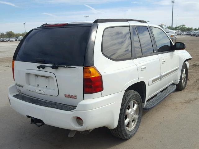 1GKDT13S242426010 - 2004 GMC ENVOY WHITE photo 4