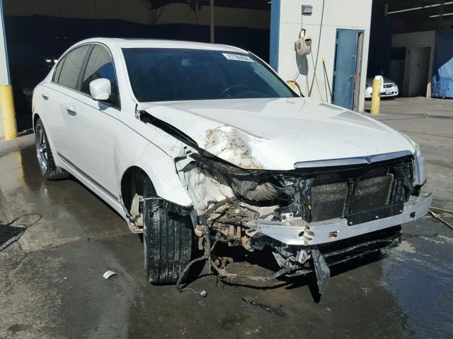 KMHGC4DF1AU087344 - 2010 HYUNDAI GENESIS 4. WHITE photo 1