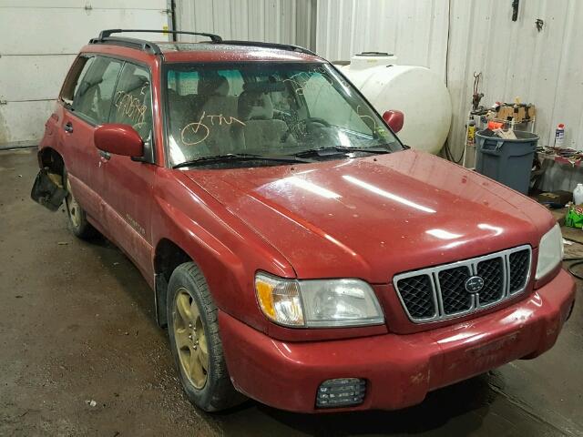 JF1SF65611H732637 - 2001 SUBARU FORESTER S Qırmızı foto 1