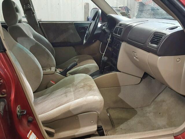 JF1SF65611H732637 - 2001 SUBARU FORESTER S Qırmızı foto 5