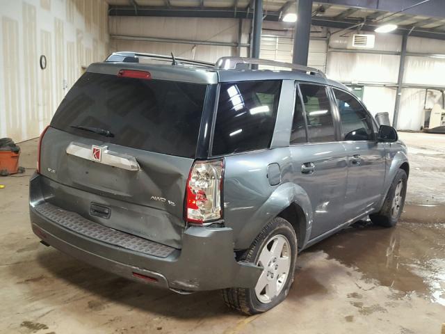 5GZCZ634X7S815081 - 2007 SATURN VUE GRAY photo 4