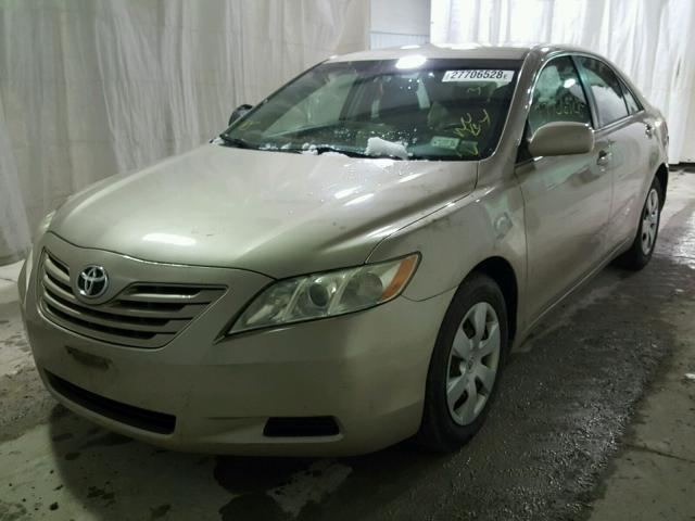 4T1BE46K49U306789 - 2009 TOYOTA CAMRY BASE GOLD photo 2