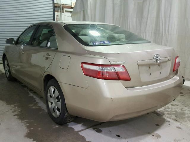 4T1BE46K49U306789 - 2009 TOYOTA CAMRY BASE GOLD photo 3