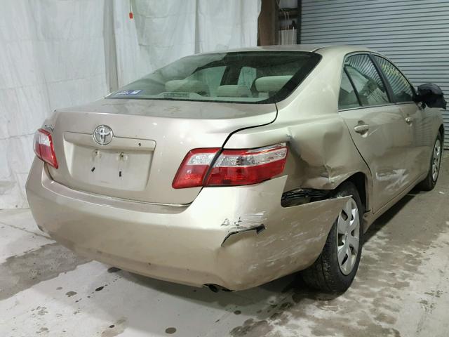 4T1BE46K49U306789 - 2009 TOYOTA CAMRY BASE GOLD photo 4