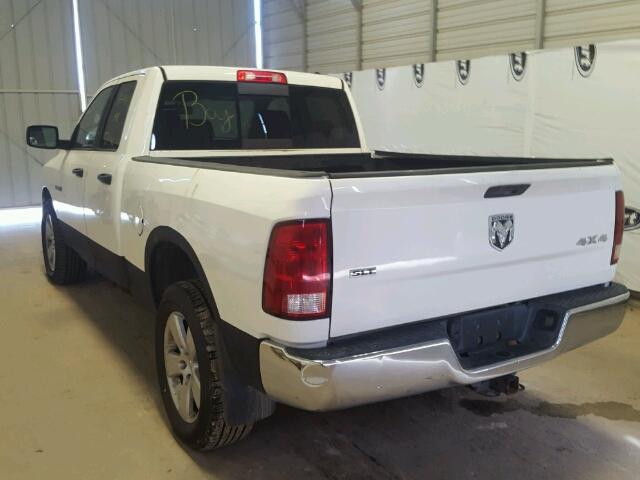 1D3HV18T79S732630 - 2009 DODGE RAM 1500 WHITE photo 3