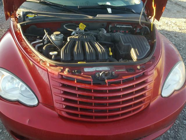 3A8FY48939T556812 - 2009 CHRYSLER PT CRUISER BURGUNDY photo 7