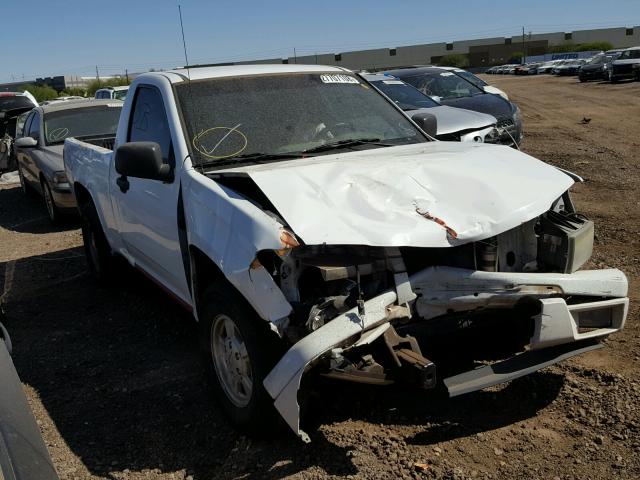 1GCCS148468137711 - 2006 CHEVROLET COLORADO WHITE photo 1