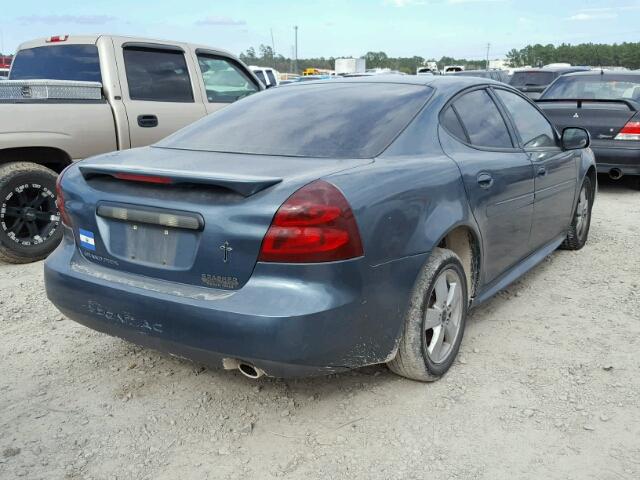 2G2WP552561222807 - 2006 PONTIAC GRAND PRIX BLUE photo 4