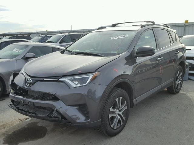 2T3ZFREV8GW307954 - 2016 TOYOTA RAV4 LE GRAY photo 2