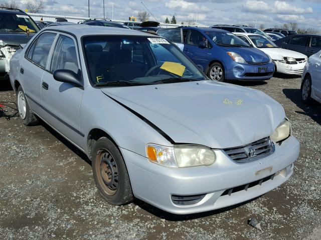 1NXBR12E72Z585597 - 2002 TOYOTA COROLLA CE SILVER photo 1