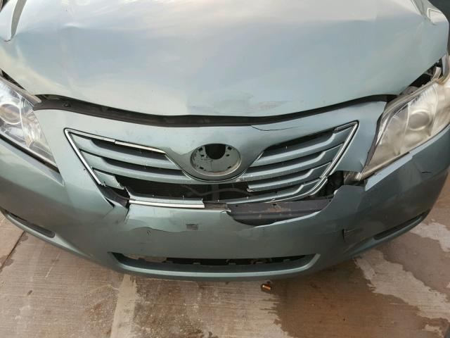 4T1BK46K07U511032 - 2007 TOYOTA CAMRY NEW BLUE photo 9