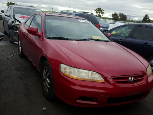 1HGCG22521A011124 - 2001 HONDA ACCORD EX RED photo 1