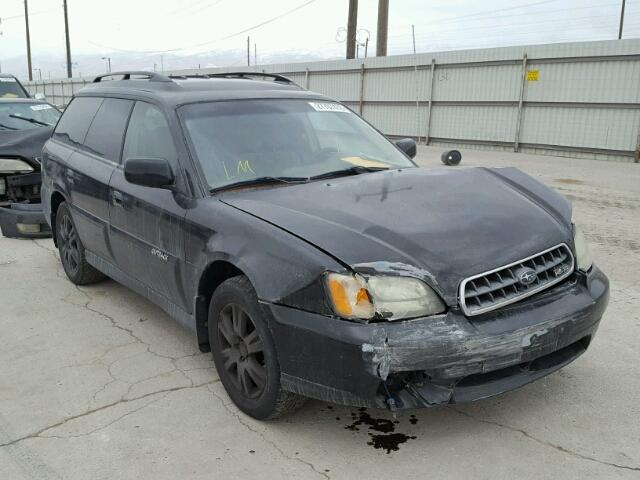 4S3BH815447626156 - 2004 SUBARU LEGACY OUT BLACK photo 1