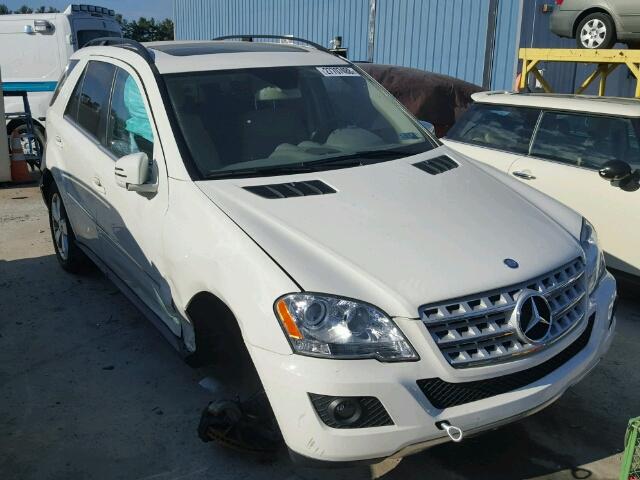 4JGBB8GB7BA706996 - 2011 MERCEDES-BENZ ML 350 4MA WHITE photo 1