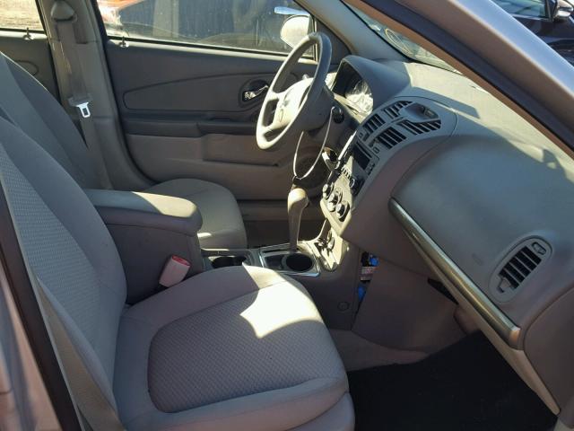 1G1ZS58F97F136330 - 2007 CHEVROLET MALIBU LS ვერცხლისფერი ფოტო 5