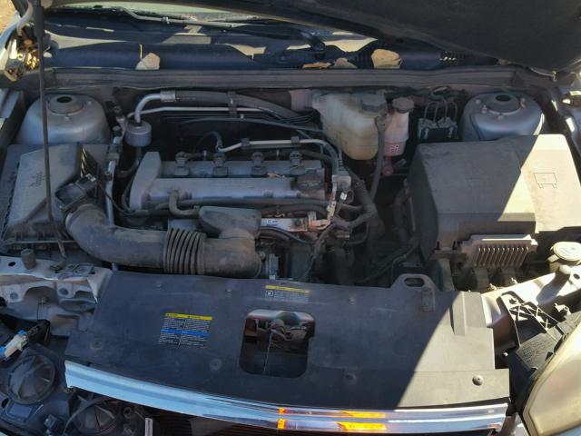 1G1ZS58F97F136330 - 2007 CHEVROLET MALIBU LS ვერცხლისფერი ფოტო 7