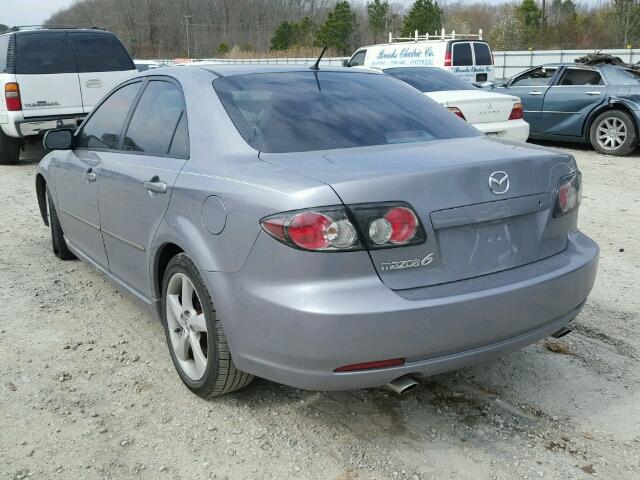 1YVHP80C375M64365 - 2007 MAZDA 6 I GRAY photo 3