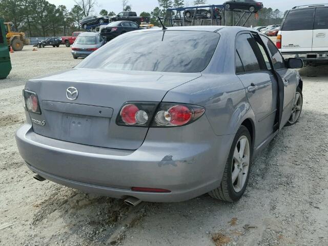 1YVHP80C375M64365 - 2007 MAZDA 6 I GRAY photo 4