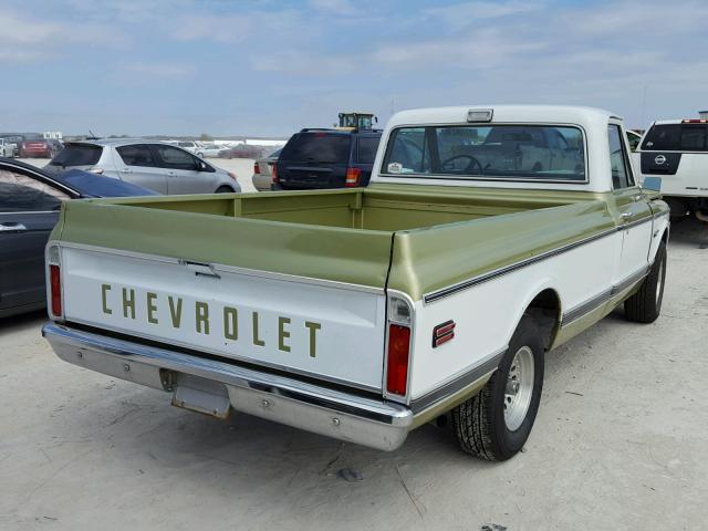 CCE142S156399 - 1972 CHEVROLET C10 GREEN photo 4